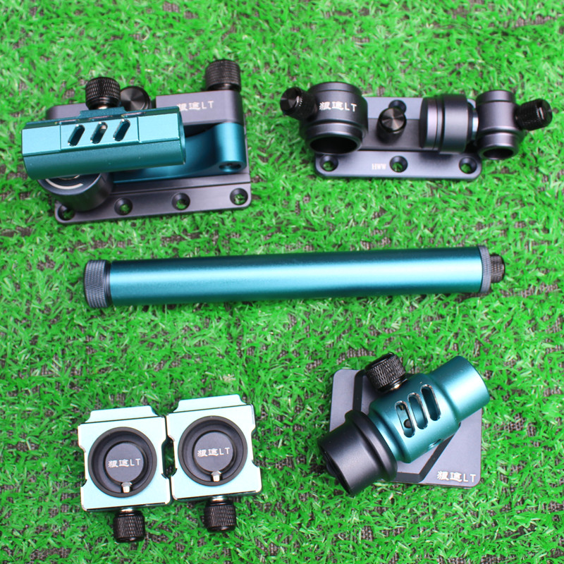 Six sets of blue for two cannons
